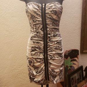 Symphony White & Black Club Dress